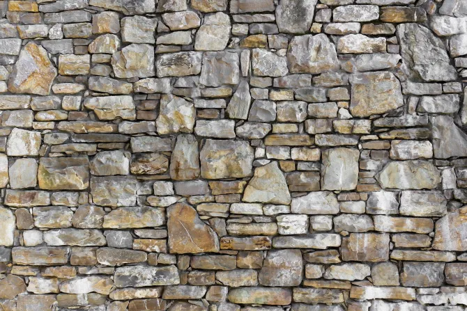 Fototapeta: Abstrakcyjna ściana z kamieni