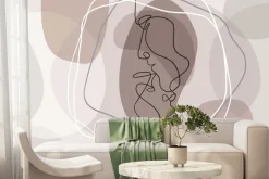 Fototapeta: Abstrakcyjna miłość linearna kompozycja