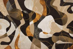 Fototapeta: Abstrakcyjne fale na marmurze