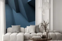 Fototapeta: Abstrakcyjne geometrycznej tła z nakładających się kostek