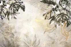 Fototapeta: Abstrakcyjne liście monstery