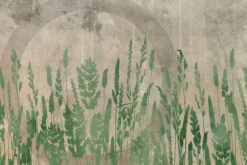 Fototapeta: Abstrakcyjne przedstawienie łąki na ścianie