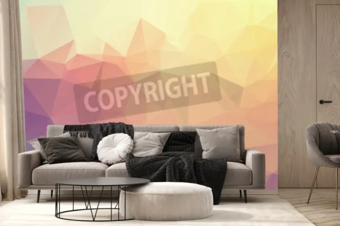 Fototapeta: Abstrakcyjne wielokolorowe tła. wektor wielokątne projektowania