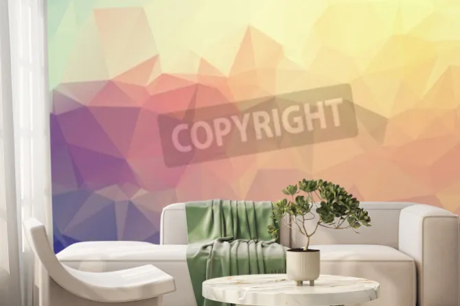 Fototapeta: Abstrakcyjne wielokolorowe tła. wektor wielokątne projektowania