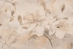 Fototapeta: Abstrakcyjny kwiat w beżowych kolorach