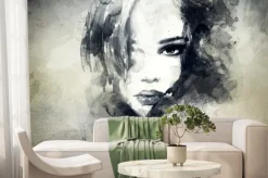 Fototapeta: Abstrakcyjny portret kobiety