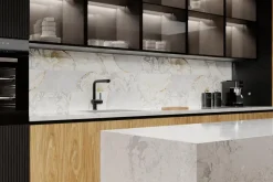 Fototapeta: Abstrakcyjny szary wzór z kwiatami