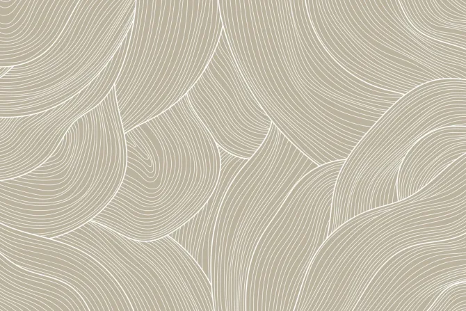 Fototapeta: Abstrakcyjny wzór jasne linie na beżowym tle