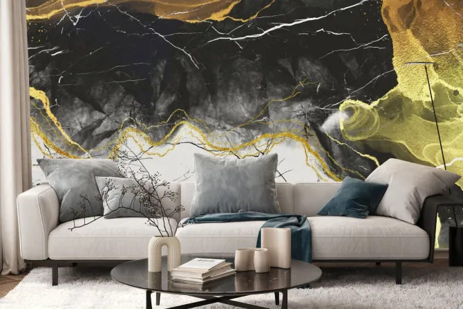 Fototapeta: Abstrakcyjny wzór imitacja marmuru