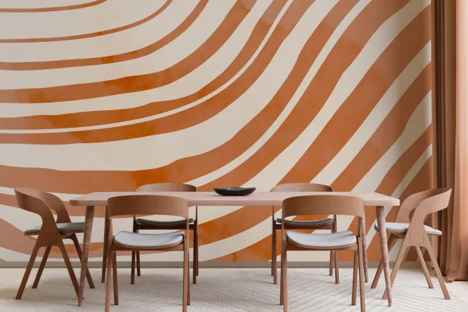 Fototapeta: Abstrakcyjny wzór z liniami w nowoczesnym stylu