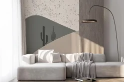 Fototapeta: Abstrakcyjny wzór pustynnych wzgórz