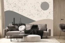 Fototapeta: Abstrakcyjny wzór pustynnych wzgórz