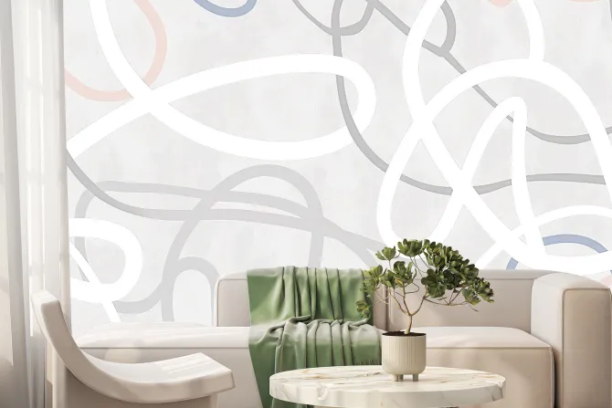 Fototapeta: Abstrakcyjny wzór linie