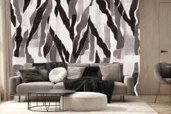 Fototapeta: Abstrakcyjny wzór w stylu zebry