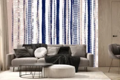 Fototapeta: Abstrakcyjny wzór w stylu vintage z paskami