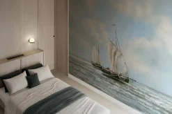 Fototapeta: Żaglówki na spokojnym morzu