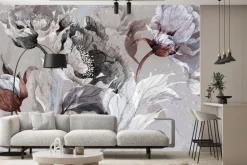 Fototapeta: Akwarela kwitnących tulipanów