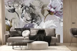 Fototapeta: Akwarela kwitnących tulipanów