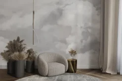 Fototapeta: Akwarelowe niebo z chmurami