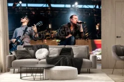 Fototapeta: American alternative metal band linkin park performing live at