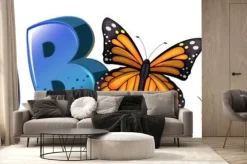 Fototapeta: Angielski alfabet abc słowami