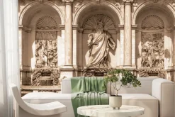 Fototapeta: Architektura z fontanną w rzymie