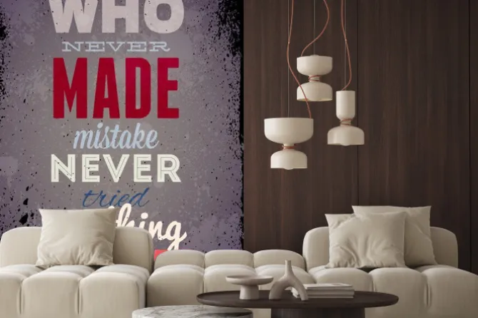 Fototapeta: Archiwalne ilustracji typografii wektora z grunge skutki. może