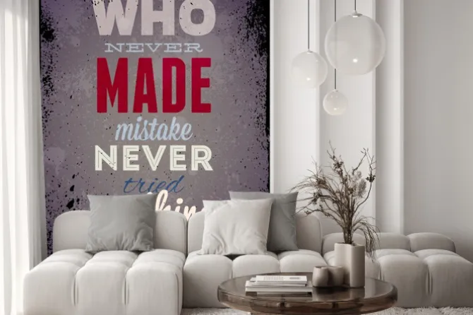 Fototapeta: Archiwalne ilustracji typografii wektora z grunge skutki. może