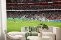 Fototapeta: Arsenal wygrywając 1-0 przeciwko parku królowej rangers