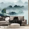 Fototapeta: Artistic conception landscape painting chinese style background