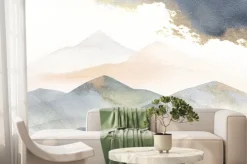 Fototapeta: Artystyczny krajobraz górski