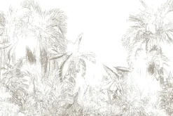 Fototapeta: Artystyczny krajobraz tropikalnej dżungli