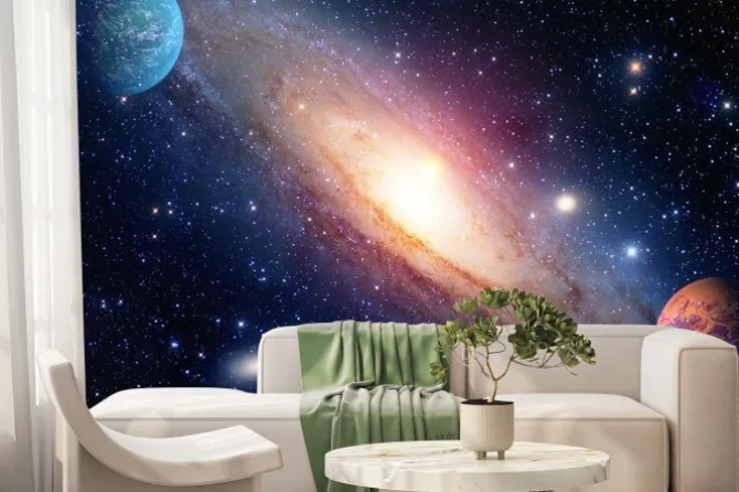 Fototapeta: Astrologia astronomia kosmos big bang tworzenie układu słonecznego