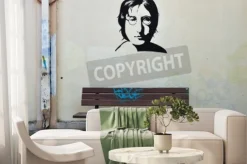 Fototapeta: Athens, greece - august 30, 2014: famous musician john lennon