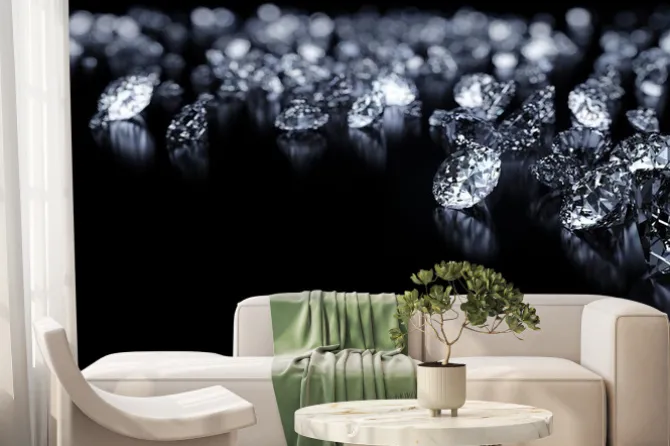 Fototapeta: Background diamonds