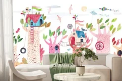 Fototapeta: Bajkowe domki na drzewie