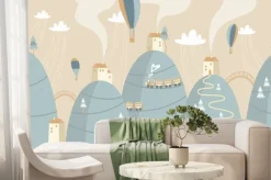 Fototapeta: Bajkowy krajobraz dla dzieci