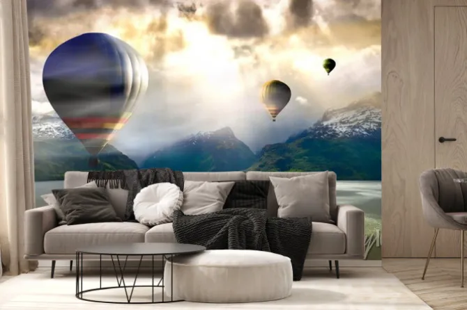 Fototapeta: Ballonfahrt