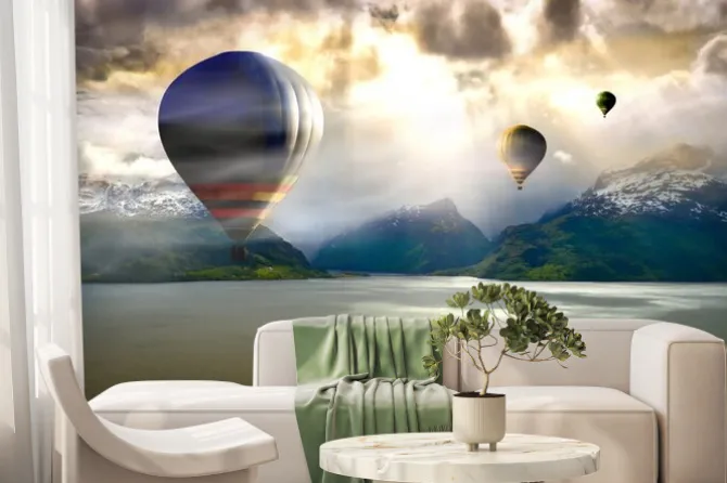 Fototapeta: Ballonfahrt