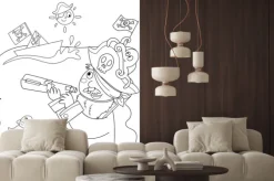 Fototapeta: Bambino vestito bo pirata