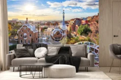 Fototapeta: Barcelona - park guell, hiszpania