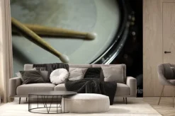 Fototapeta: Bębny z podudzia na nim