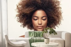 Fototapeta: Beautiful black woman . beauty portrait of african american woman