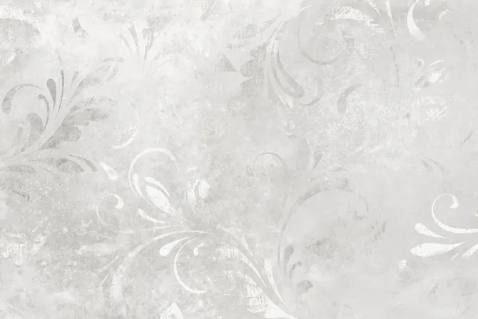 Fototapeta: Betonowe tło w szarości z ornamentami
