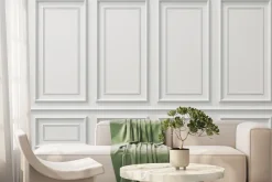 Fototapeta: Biała elegancja sztukateria 3d