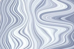 Fototapeta: Biało-niebieski falisty wzór