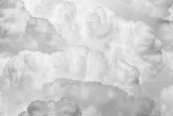 Fototapeta: Biało-szare chmury w stylu skandynawskim