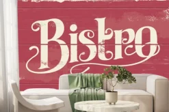 Fototapeta: Bistro rysowane ręcznie projektu kaligraficzne migowego