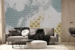 Fototapeta: Bogato zdobiony wzór ornamentowy