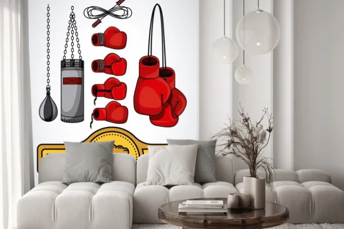 Fototapeta: Boks projekt